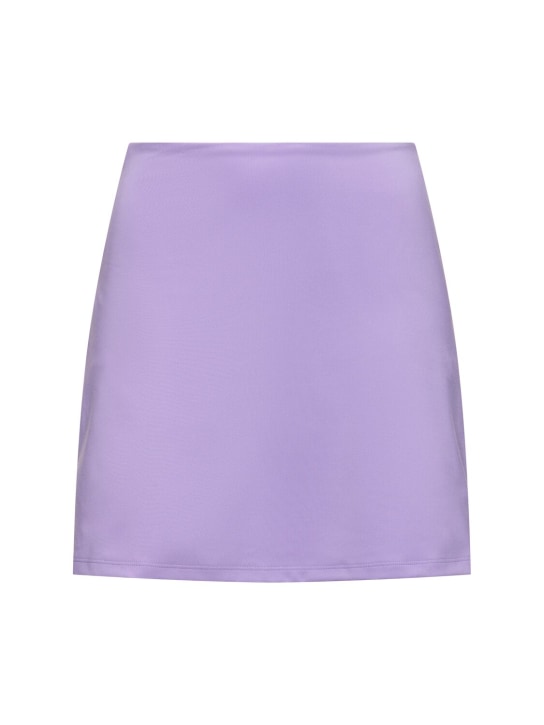 Girlfriend Collective: Jupe-short The High Rise - Violet - women_0 | Luisa Via Roma