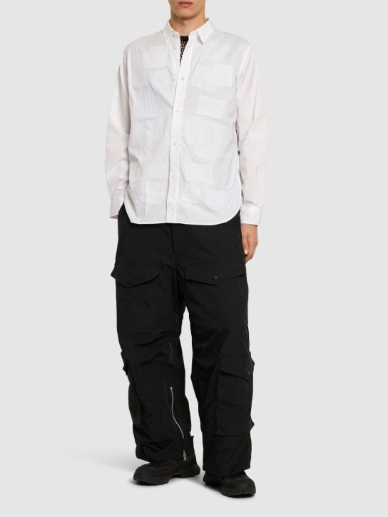 JUNYA WATANABE: Cotton broad shirt - White - men_1 | Luisa Via Roma