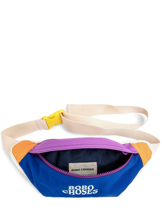 Bobo Choses: Marsupio in nylon con logo - Multicolore - kids-boys_1 | Luisa Via Roma