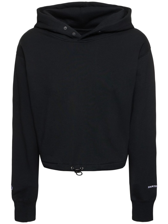 Converse: Martine Ali hooded sweatshirt - Black - women_0 | Luisa Via Roma