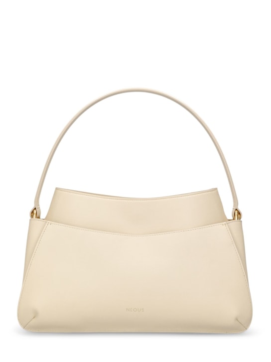 Neous: Erid leather & suede shoulder bag - White - women_0 | Luisa Via Roma