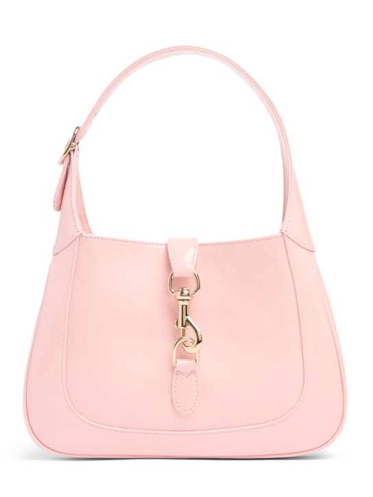 Gucci: Small Jackie leather shoulder bag - Candy Cotton - women_0 | Luisa Via Roma