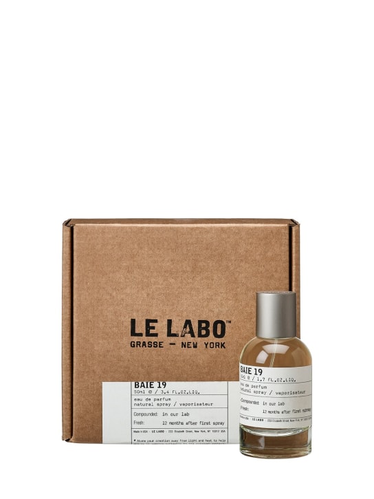 Le Labo: Eau de parfum Baie 19 50ml - Trasparente - beauty-men_1 | Luisa Via Roma