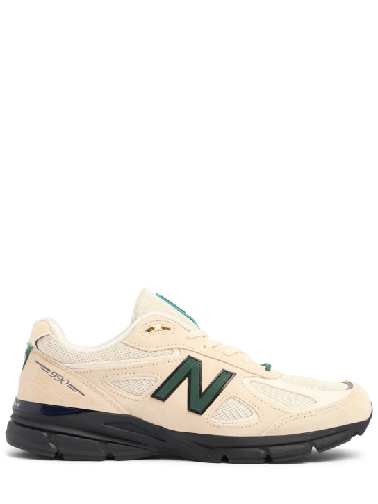 New Balance: Sneakers „990 V4 Made in USA“ - Beige - women_0 | Luisa Via Roma