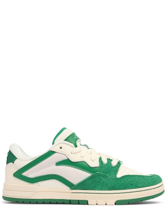 Li-Ning: Sneakers „Wave Pro S“ - Egg Shell/Green - men_0 | Luisa Via Roma