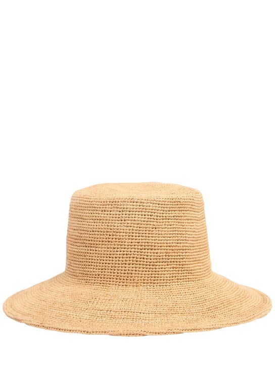 LACK OF COLOR: The Inca wide bucket hat - Natural - women_0 | Luisa Via Roma