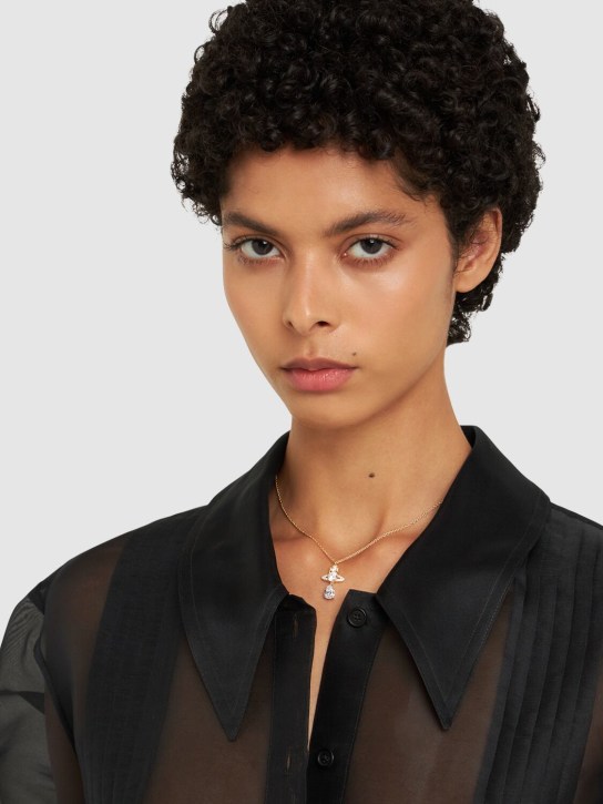 Vivienne Westwood: Halskette mit Kristallen „Ismene“ - women_1 | Luisa Via Roma