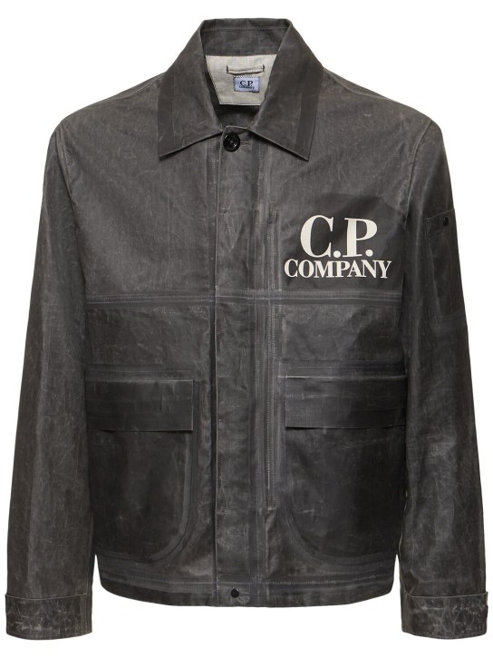 C.P. Company: Toob-Two jacket - Black - men_0 | Luisa Via Roma