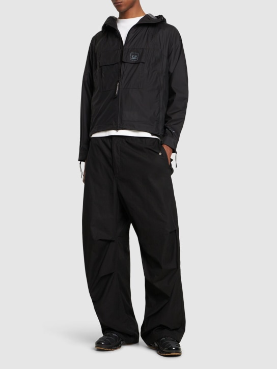 C.P. Company: Metropolis Series Hooded jacket - Black - men_1 | Luisa Via Roma