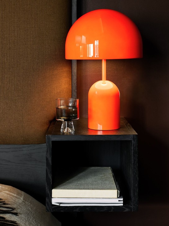 Tom Dixon: Bell LED table lamp - Red - ecraft_1 | Luisa Via Roma