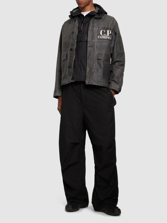 C.P. Company: Toob-Two jacket - Black - men_1 | Luisa Via Roma