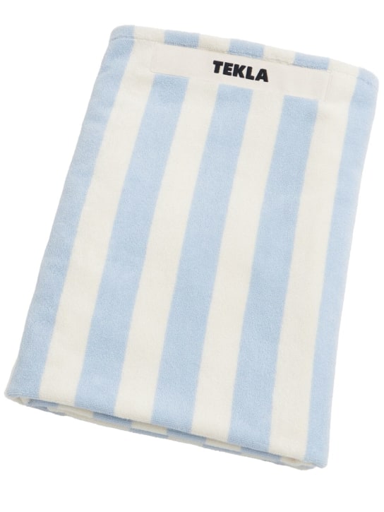 Tekla: Isle striped beach towel - ecraft_0 | Luisa Via Roma