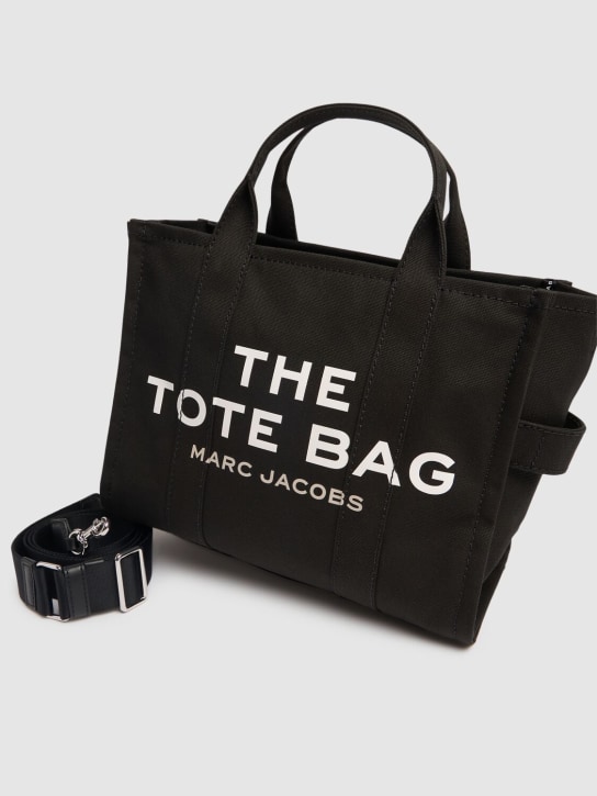 Marc Jacobs: Borsa The Medium Tote in tela - Nero - women_1 | Luisa Via Roma