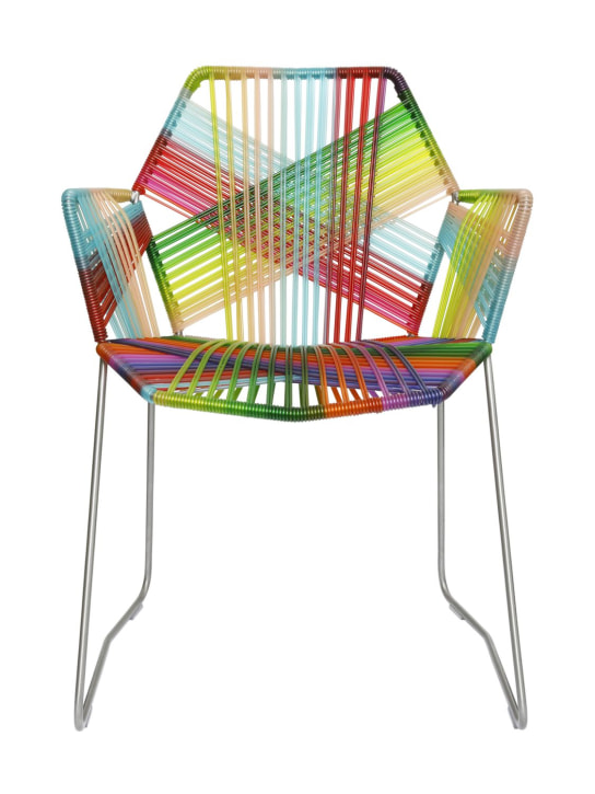Moroso: Chaise avec accoudoirs Tropicalia - Multicolore - ecraft_0 | Luisa Via Roma