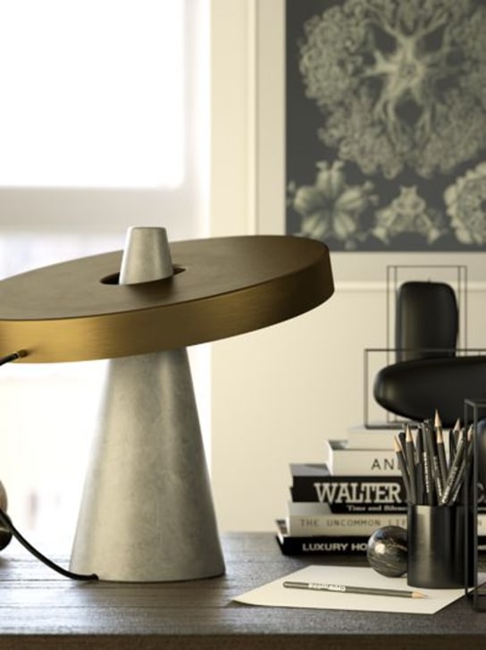Edizioni: ED039 table lamp - Gold/Grey - ecraft_1 | Luisa Via Roma