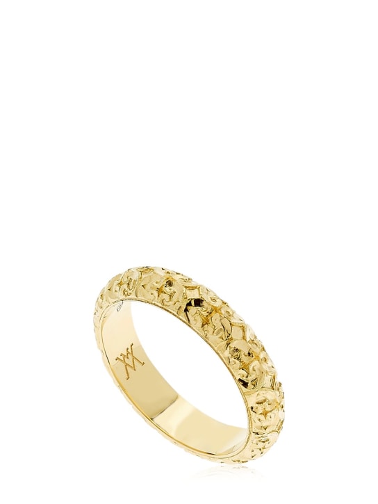 Vanzi: Florentine Gentlemen wedding ring - Gold - men_0 | Luisa Via Roma