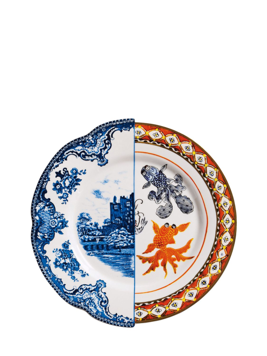 Seletti: Assiette en porcelaine de Chine Hybrid Isaura - Multicolore - ecraft_0 | Luisa Via Roma