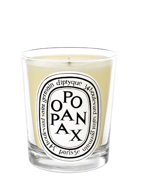 Diptyque: 190g Opopanax scented candle - Transparent - beauty-men_0 | Luisa Via Roma