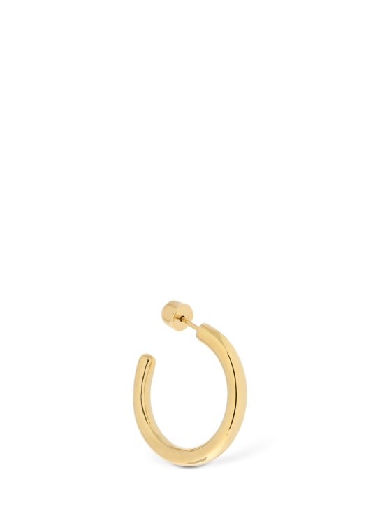 Maria Black: Ruby 28 mono hoop earring - Gold - women_0 | Luisa Via Roma