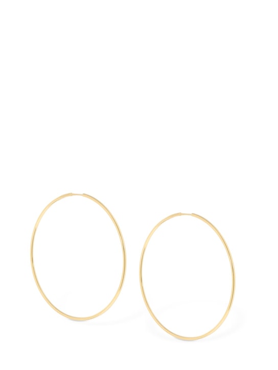 Maria Black: Senorita 70 hoop earrings - Gold - women_0 | Luisa Via Roma