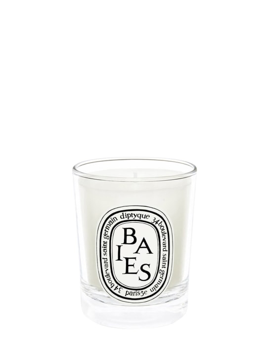 Diptyque: 70gr Baies scented candle - Transparent - beauty-men_0 | Luisa Via Roma