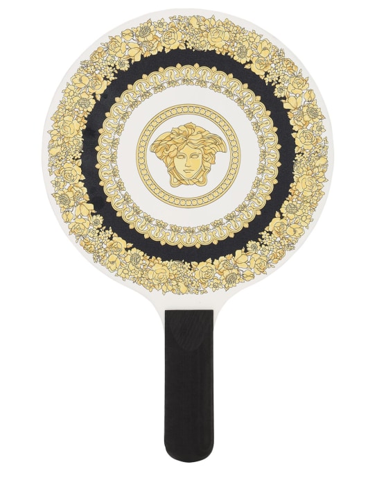 Versace: Play on matkot racket & ball set - Schwarz/Gold - women_0 | Luisa Via Roma