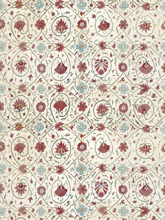 Arjumand's World: Tree of life printed wallpaper - Red/White - ecraft_0 | Luisa Via Roma