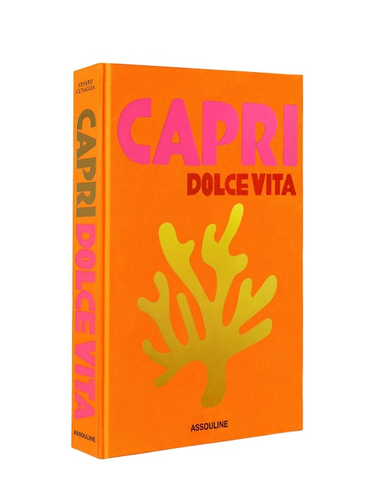 Assouline: Capri Dolce Vita - Orange - ecraft_0 | Luisa Via Roma