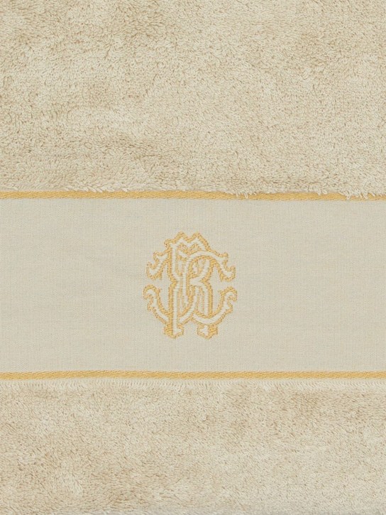 Roberto Cavalli: New Gold毛巾2条套装 - 沙色 - ecraft_1 | Luisa Via Roma