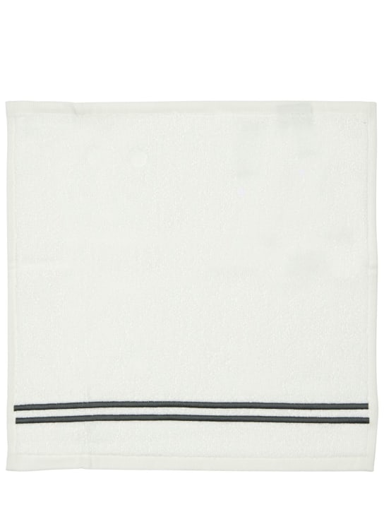 Frette: Hotel Classic棉质毛巾 - 白色/灰色 - ecraft_0 | Luisa Via Roma