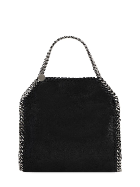 Stella McCartney: Mini Falabella faux leather bag - Black - women_0 | Luisa Via Roma