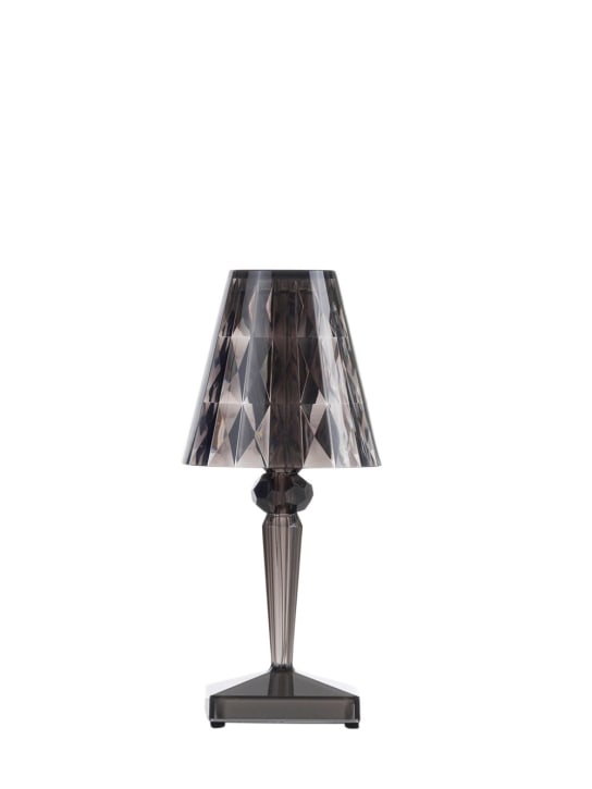 Kartell: Battery table lamp - Grey - ecraft_0 | Luisa Via Roma