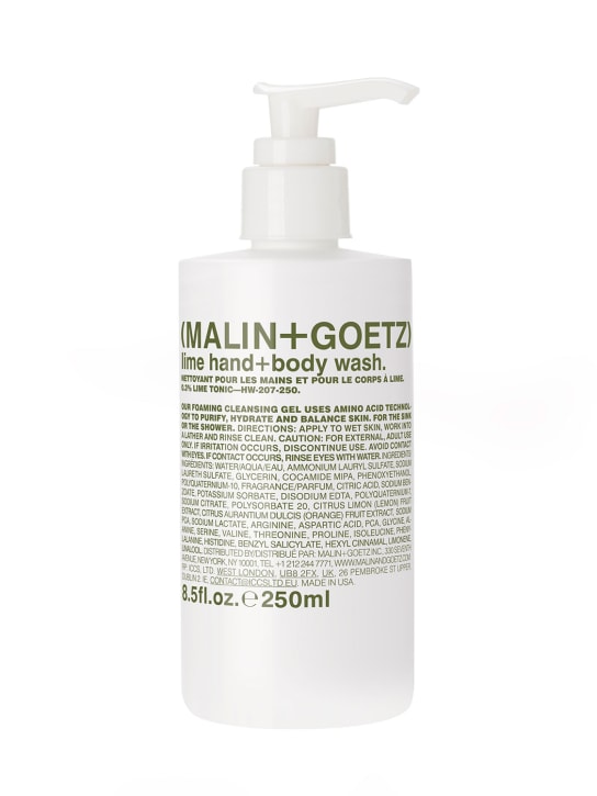 Malin + Goetz: 250ml Lime Hand + Body Wash - Transparent - beauty-men_0 | Luisa Via Roma