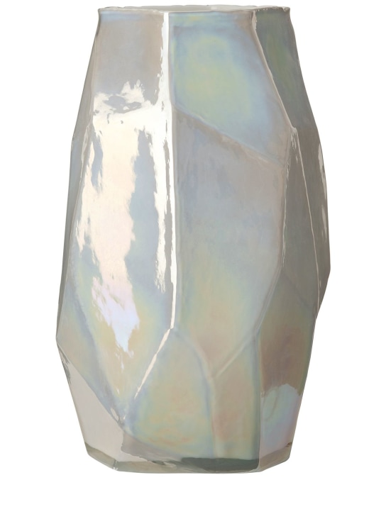 Polspotten: Grand vase Graphic Luster White - Blanc - ecraft_0 | Luisa Via Roma