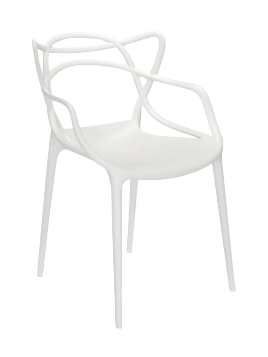 Kartell: Lot de 2 chaises Masters - Blanc - ecraft_1 | Luisa Via Roma