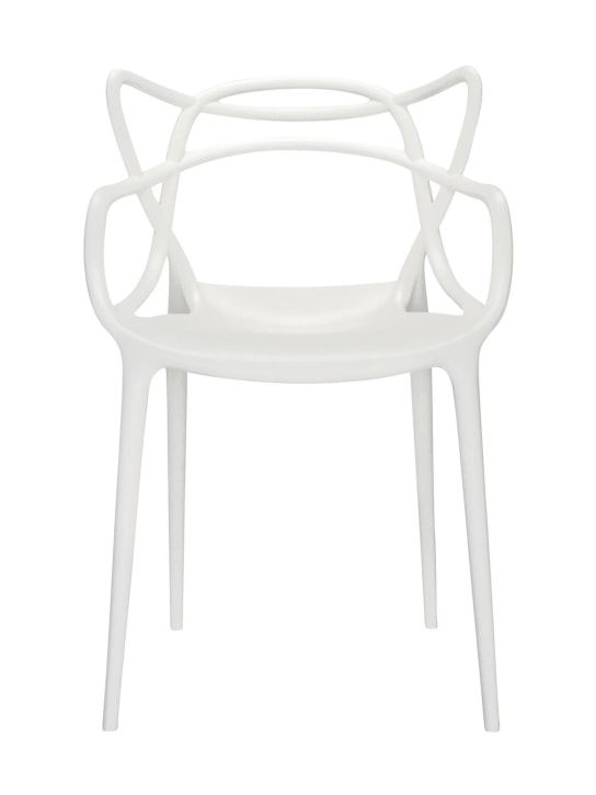 Kartell: Lot de 2 chaises Masters - Blanc - ecraft_0 | Luisa Via Roma