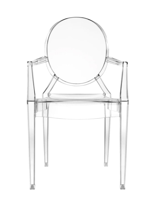 Kartell: Set di 2 sedie Louis Ghost - Trasparente - ecraft_0 | Luisa Via Roma