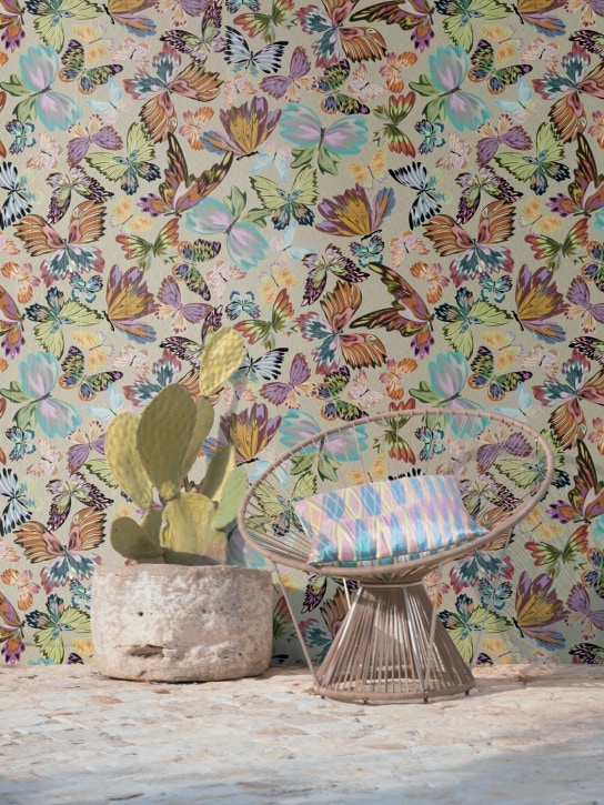 Missoni Home: Vanessa wallpaper - Multicolor - ecraft_1 | Luisa Via Roma