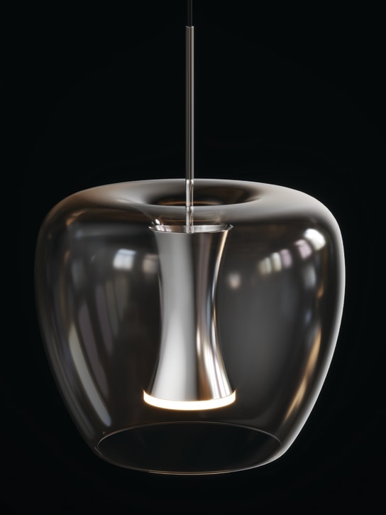 Quasar: Apple Mood suspension lamp - Transparent - ecraft_0 | Luisa Via Roma