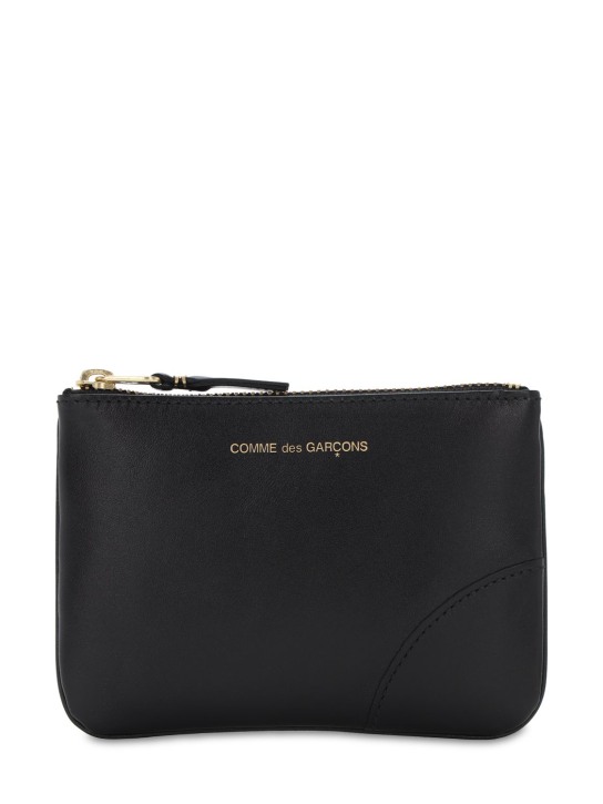 Comme des Garçons Wallet: Classic leather wallet - Black - men_0 | Luisa Via Roma