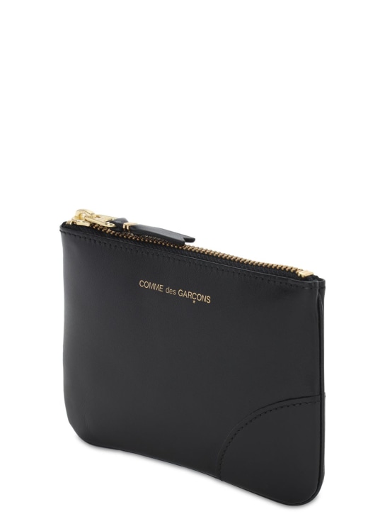 Comme des Garçons Wallet: Classic leather wallet - Black - women_1 | Luisa Via Roma