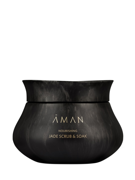 Aman Skincare: 320gr Nourishing Jade Scrub & Soak - Transparent - beauty-women_0 | Luisa Via Roma