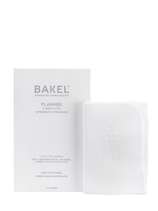 Bakel: Lingette réutilisable en flanelle - Transparent - beauty-men_0 | Luisa Via Roma