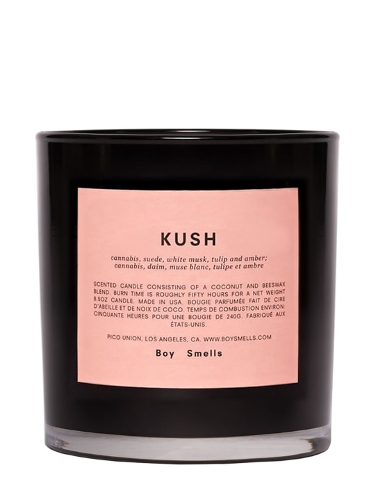 Boy Smells: 240g Kush candle - Transparent - ecraft_0 | Luisa Via Roma