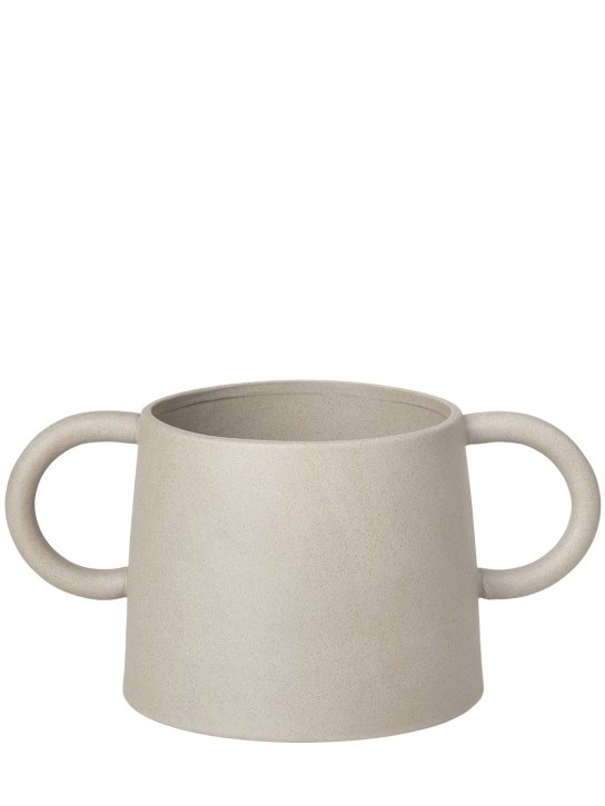 Ferm Living: Anse porcelain pot - Beige/Grey - ecraft_0 | Luisa Via Roma