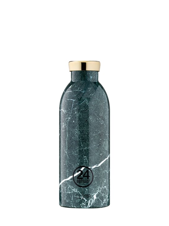 24bottles: 500ml Green Marble Clima bottle - Green - men_0 | Luisa Via Roma