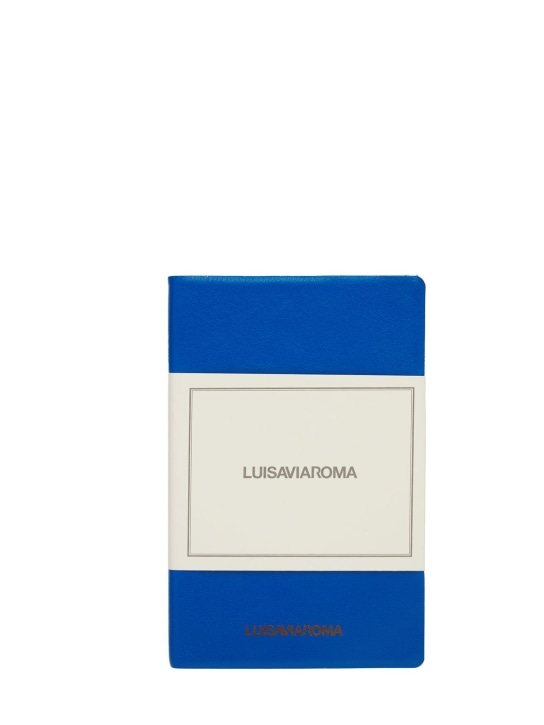 Pineider: LUISAVIAROMA EXCUSIVE NOTEBOOK - Cardinal Blue - ecraft_0 | Luisa Via Roma