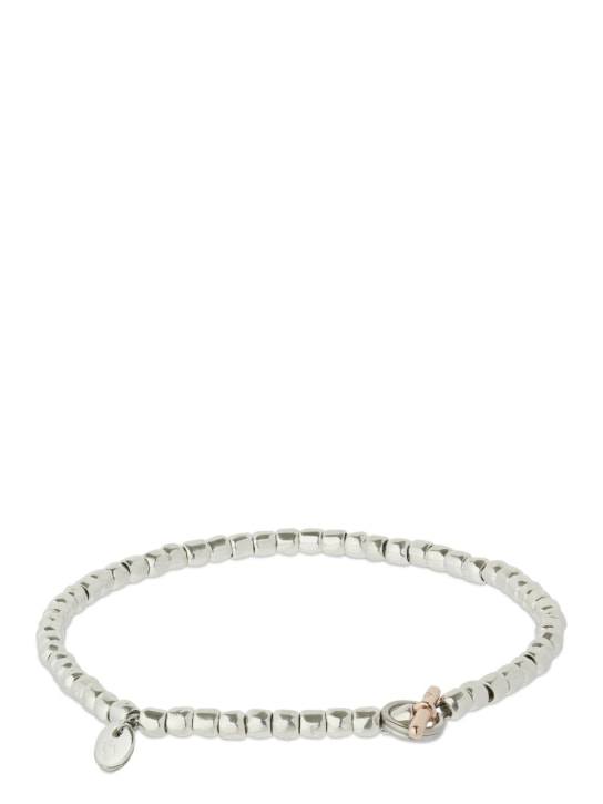 DoDo: Mini Granelli chain bracelet - Silver - men_0 | Luisa Via Roma