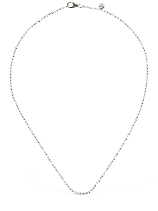 DoDo: 40cm Bollicine chain necklace - Silver - men_0 | Luisa Via Roma