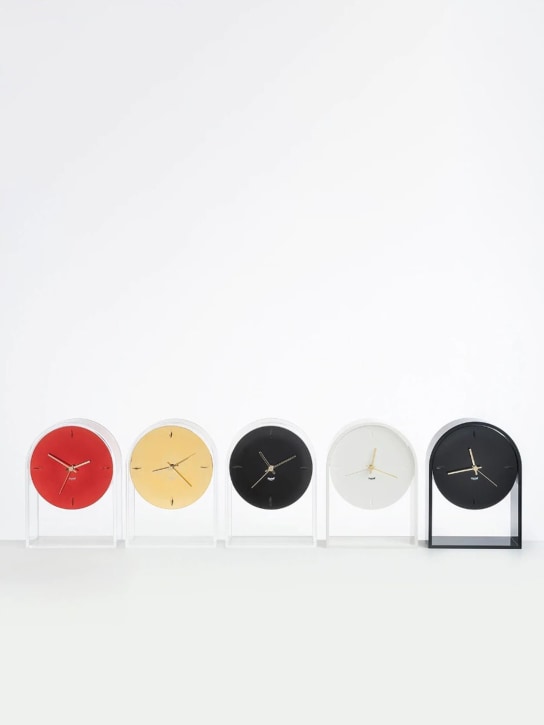 Kartell: Horloge Air du Temps - Noir - ecraft_1 | Luisa Via Roma